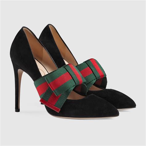 gucci bow pumps|Gucci Heels for Women .